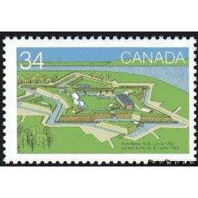 Canada 1985 Fort Anne, Nova Scotia, circa 1763-Stamps-Canada-Mint-StampPhenom