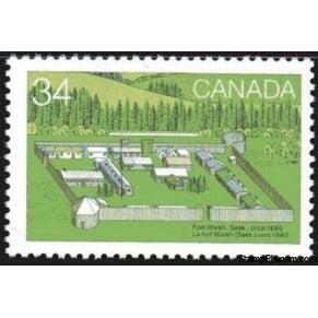 Canada 1985 Fort Walsh, Saskatchewan, circa 1880-Stamps-Canada-Mint-StampPhenom