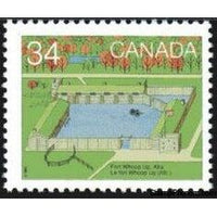 Canada 1985 Fort Whoop Up, Alberta-Stamps-Canada-Mint-StampPhenom