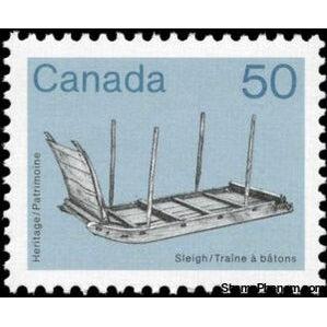 Canada 1985 Sleigh-Stamps-Canada-Mint-StampPhenom