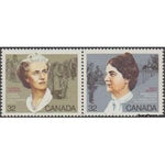 Canada 1985 Thérèse Casgrain and Emily Murphy-Stamps-Canada-Mint-StampPhenom