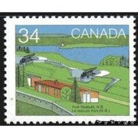 Canada 1985 York Redoubt, Nova Scotia-Stamps-Canada-Mint-StampPhenom