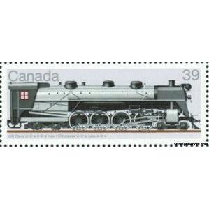 Canada 1986 CN Class U-2-a 4-8-4 Type-Stamps-Canada-Mint-StampPhenom