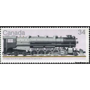 Canada 1986 CP Class T1a 2-10-4 Type-Stamps-Canada-Mint-StampPhenom