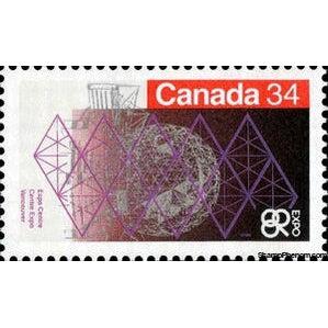 Canada 1986 Expo Centre, Vancouver-Stamps-Canada-Mint-StampPhenom