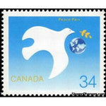 Canada 1986 International Peace Year-Stamps-Canada-Mint-StampPhenom