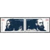 Canada 1986 James F. Macleod and Chief Crowfoot (Pair)-Stamps-Canada-Mint-StampPhenom