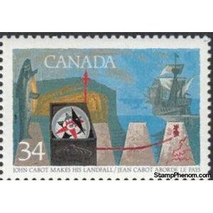 Canada 1986 John Cabot makes his Landfall-Stamps-Canada-Mint-StampPhenom