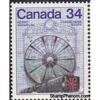 Canada 1986 Railway Rotary Snowplow-Stamps-Canada-Mint-StampPhenom