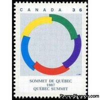 Canada 1987 2nd International Francophone Summit, Québec-Stamps-Canada-Mint-StampPhenom