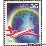 Canada 1987 50th Anniversary of Air Canada-Stamps-Canada-Mint-StampPhenom