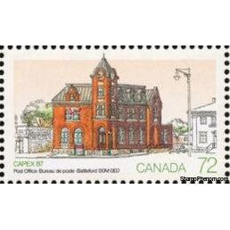 Canada 1987 Battleford Post Office, Saskatchewan-Stamps-Canada-Mint-StampPhenom