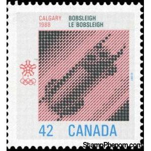 Canada 1987 Bobsleigh-Stamps-Canada-Mint-StampPhenom