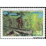 Canada 1987 Brûlé nears Lake Superior-Stamps-Canada-Mint-StampPhenom