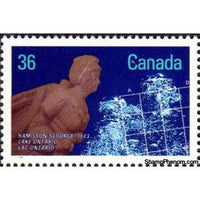 Canada 1987 Figurehead from "Hamilton", Lake Ontario, 1813-Stamps-Canada-Mint-StampPhenom