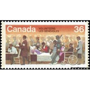 Canada 1987 National Volunteer Week-Stamps-Canada-Mint-StampPhenom