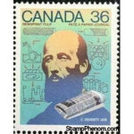 Canada 1987 Newsprint Pulp, C. Fenerty, 1838-Stamps-Canada-Mint-StampPhenom