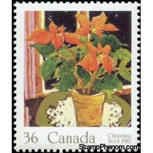 Canada 1987 Poinsettia-Stamps-Canada-Mint-StampPhenom