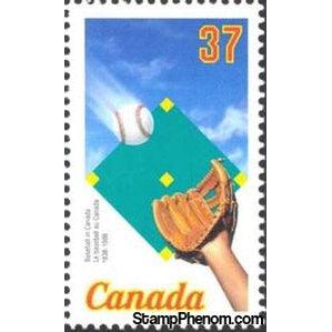 Canada 1988 150th Anniversary of Baseball in Canada-Stamps-Canada-Mint-StampPhenom