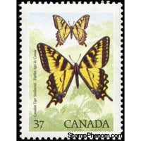 Canada 1988 Canadian Tiger Swallowtail (Papilio glaucas canadensis)-Stamps-Canada-Mint-StampPhenom