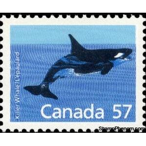 Canada 1988 Killer Whale (Orcinus orca)-Stamps-Canada-Mint-StampPhenom