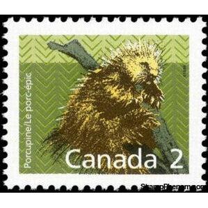 Canada 1988 North American Porcupine (Erethizon dorsatum)-Stamps-Canada-Mint-StampPhenom