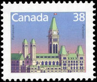 Canada 1988 Parliament-Stamps-Canada-Mint-StampPhenom