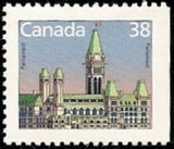 Canada 1988 Parliament-Stamps-Canada-Mint-StampPhenom