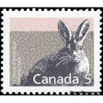 Canada 1988 Snowshoe Hare (Lepus americanus)-Stamps-Canada-Mint-StampPhenom