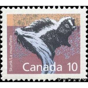 Canada 1988 Striped Skunk (Mephitis mephitis)-Stamps-Canada-Mint-StampPhenom