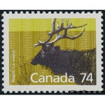 Canada 1988 Wapiti (Cervus elaphus canadensis)-Stamps-Canada-Mint-StampPhenom