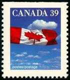 Canada 1989 Canadian Flag over Clouds-Stamps-Canada-Mint-StampPhenom