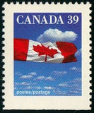 Canada 1989 Canadian Flag over Clouds-Stamps-Canada-Mint-StampPhenom