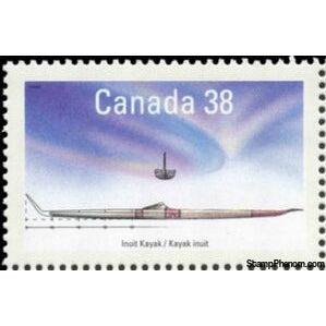 Canada 1989 Inuit Kayak-Stamps-Canada-Mint-StampPhenom