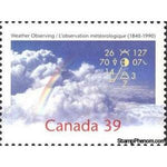 Canada 1990 150th Anniversary of Weather Observing in Canada, 1840-1990-Stamps-Canada-Mint-StampPhenom