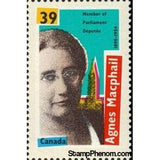 Canada 1990 Birth Centenary of Agnes Macphail (1890-1954)-Stamps-Canada-Mint-StampPhenom