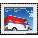 Canada 1990 Canada Post Corporation 1990, Mail Van (facing right)-Stamps-Canada-Mint-StampPhenom