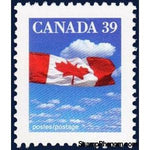 Canada 1990 Canadian Flag over Clouds-Stamps-Canada-Mint-StampPhenom