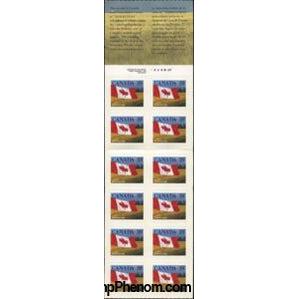 Canada 1990 Canadian Flag-Stamps-Canada-Mint-StampPhenom