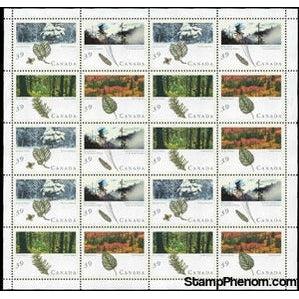 Canada 1990 Canadian Forest-Stamps-Canada-Mint-StampPhenom