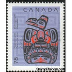 Canada 1990 "Children of the Raven"-Stamps-Canada-Mint-StampPhenom