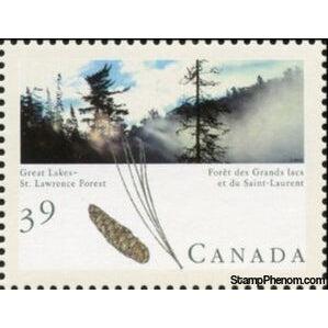 Canada 1990 Great Lakes - St. Lawrence Forest-Stamps-Canada-Mint-StampPhenom