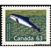 Canada 1990 Harbour Porpoise (Phocoena phocoena)-Stamps-Canada-Mint-StampPhenom