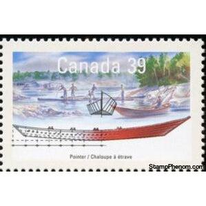 Canada 1990 Logging Pointer-Stamps-Canada-Mint-StampPhenom