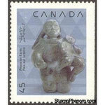 Canada 1990 "Mother and Child" - Imperf Right-Stamps-Canada-Mint-StampPhenom