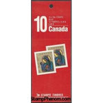 Canada 1990 Nativity Painting Booklet-Stamps-Canada-Mint-StampPhenom