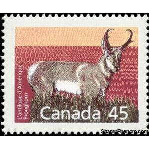 Canada 1990 Pronghorn (Antilocapra americana)-Stamps-Canada-Mint-StampPhenom