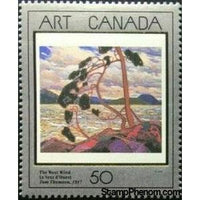 Canada 1990 The West Wind, Tom Thomson, 1917-Stamps-Canada-Mint-StampPhenom