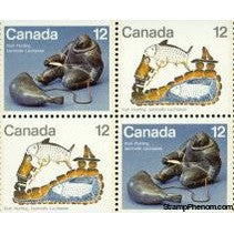 Canada Lot 2 "Inuits" , 4 stamps