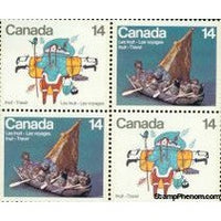 Canada Lot 8 "Inuits" , 4 stamps